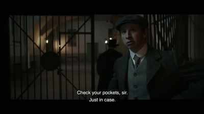 Check your pockets, sir.
Just in case. - The Ninth