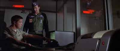 Check with Wildfire
Message Center, Delta Five. - The Andromeda Strain