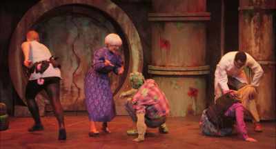 (cheerful energetic music) - The Toxic Avenger: The Musical
