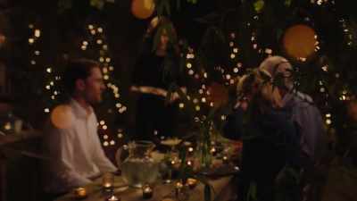 (Cheerful music,
indistinct chatter) - Nigella: At My Table