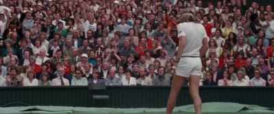 CHEERING AND APPLAUSE - McEnroe