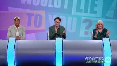 (CHEERING AND APPLAUSE) - Would I Lie to You?