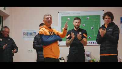 [cheering and applause] - Football Must Go On