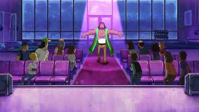-*
-(cheering and applause) - Bless the Harts