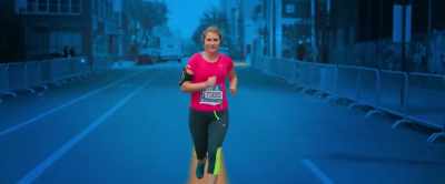 [cheering, applause] - Brittany Runs a Marathon