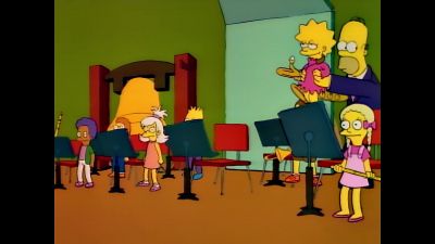 (cheering and applause) - The Simpsons