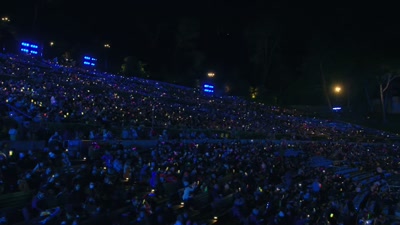 (cheering continues) - Encanto at the Hollywood Bowl