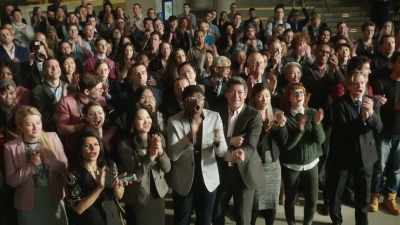 (cheering continues) - Wisdom of the Crowd