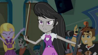 Cheering I knew she was still trouble - My Little Pony: Equestria Girls   Rainbow Rocks