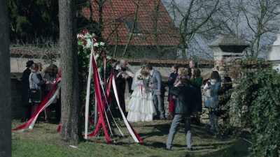 [ Cheering in distance ] - Whiskey Cavalier