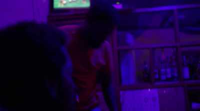 [cheering on TV] - The Burial of Kojo