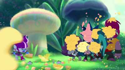 [ cheering ] - Trolls: TrollsTopia