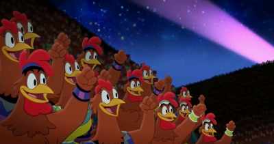 (cheering) - Legend of the Three Caballeros