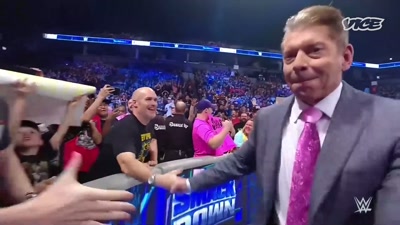 [ Cheering ] - The Nine Lives of Vince McMahon