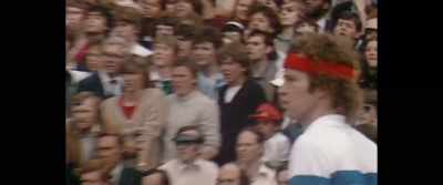 CHEERING - McEnroe