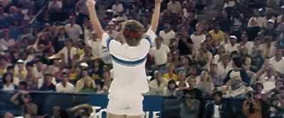CHEERING - McEnroe