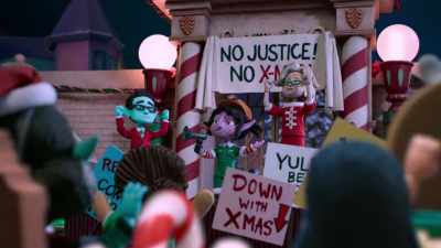 (cheering) - Santa Inc.