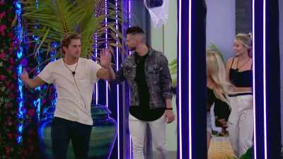 [ CHEERING ]
>> THERE ARE PROBABLY TWO GIRLS - Love Island