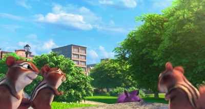 [cheering, whistling] - The Nut Job 2: Nutty by Nature