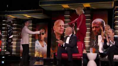 [ Cheers and applause ] - Comedy Central Roast of Bruce Willis