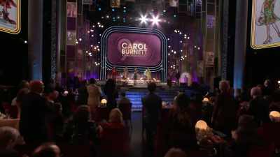[ Cheers and applause ] - Carol Burnett: 90 Years of Laughter + Love