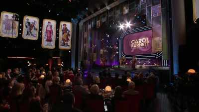[ Cheers and applause ] - Carol Burnett: 90 Years of Laughter + Love