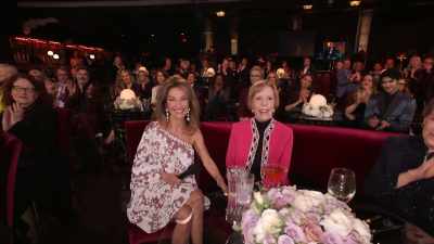 [ Cheers and applause ] - Carol Burnett: 90 Years of Laughter + Love