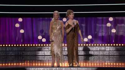 [ Cheers and applause ] - Carol Burnett: 90 Years of Laughter + Love