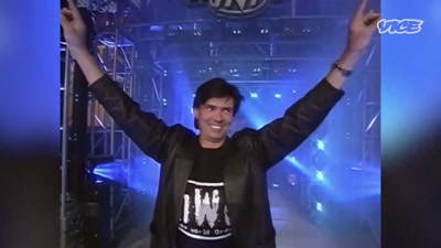 [ Cheers and applause ] - The Nine Lives of Vince McMahon