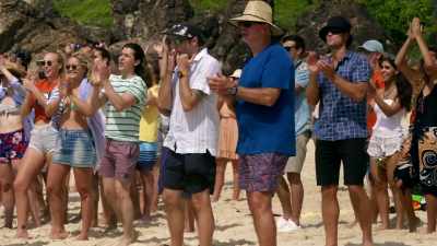 [ Cheers and applause ] - Reef Break
