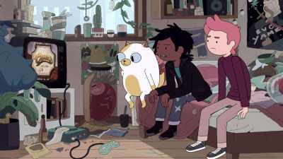 "Cheers" is filmed
before a live studio audience. - Adventure Time: Fionna & Cake