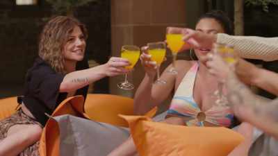Cheers, ladies. - Open House: The Great Sex Experiment