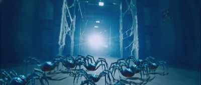 (cheers of approval) - Giant Spider