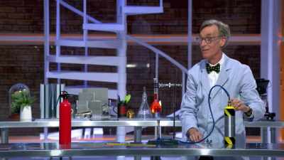 [cheers, whistles and applause] - Bill Nye Saves the World