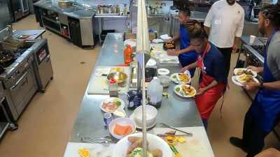 CHEF DARYL: 3, 2, 1. - Harlem Globetrotters: Play It Forward