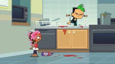 - Chef! Duncan got me all
dirty squishing tomatoes. - Total DramaRama