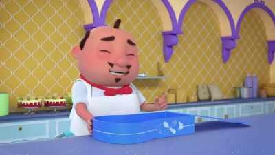 CHEF JEFF:
Ah... nothing
like a fresh chef hat - Abby Hatcher