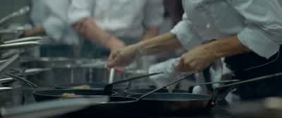 Chef, just careful, it's hot. - Burnt