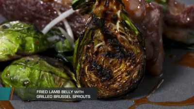 -Chef Kevin.
-Today,
I have some fried lamb belly, - Chopped Next Gen