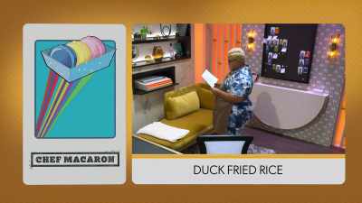 Chef Macron said, "Duck cooked well, - Secret Chef
