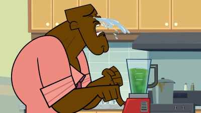 (Chef sobs, blender rumbles) - Total DramaRama
