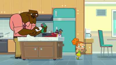 - Chef, something's wrong
with Richard Swimmins! - Total DramaRama
