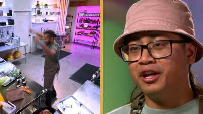CHEFFY: Josh and Leon enter the ring. - Secret Chef