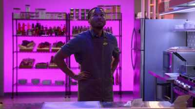 CHEFFY (on speaker):
Chefs! Begin the challenge - Secret Chef