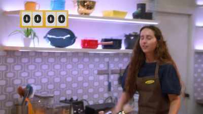 CHEFFY (on speaker): Time is up! - Secret Chef