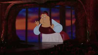Chef's been fixing his specialty,
stuffed crab. - The Little Mermaid Live!