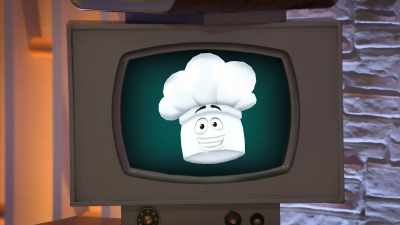 -Chefs, time is up!
-(beeping) - Secret Chef