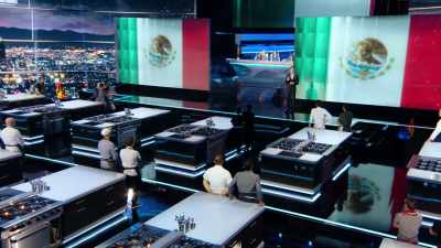 Chefs, working as 12 teams of two, - The Final Table