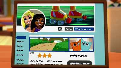 "Chères Aditi et Matilde, - Lego Friends: The Next Chapter: New Beginnings