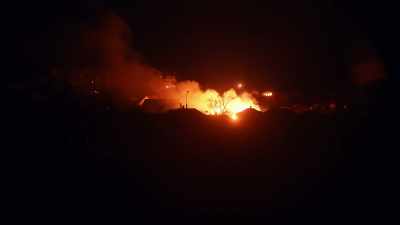 CHERNOV [voice-over]:
All night, we sit - 20 Days in Mariupol